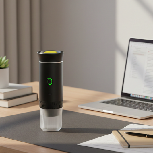 Homestead Utility™ | 3-in-1 Portable Espresso Machine, Wireless Coffee Maker.